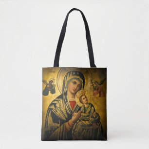 Bolso De Tela Nuestra Señora de la Perpetua Ayuda