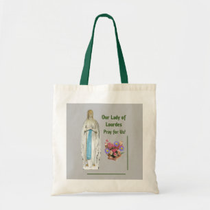Bolso De Tela Nuestra Señora de Lourdes