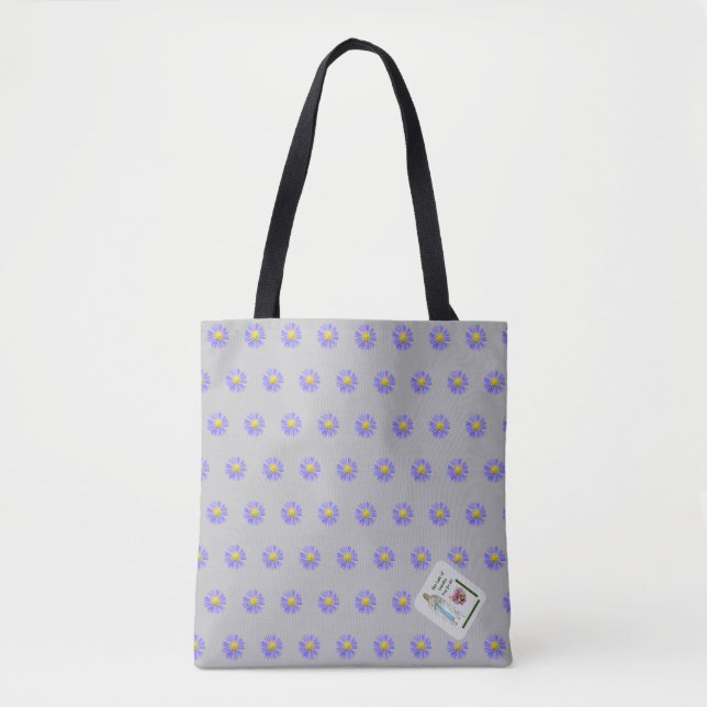 Bolso De Tela Nuestra Señora de Lourdes (Anverso)