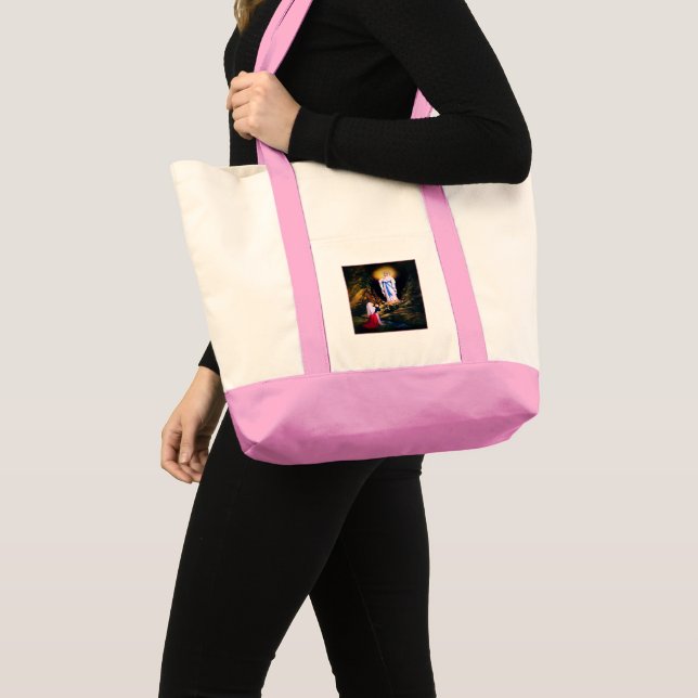 Bolso De Tela Nuestra Señora de Lourdes (Anverso (producto))