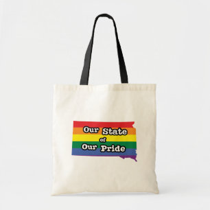 Bolso De Tela Nuestro estado de orgullo   Dakota del Sur