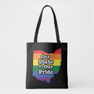 Bolso De Tela Nuestro estado de orgullo  Ohio