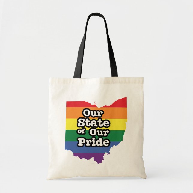 Bolso De Tela Nuestro estado de orgullo | Ohio (Frente)