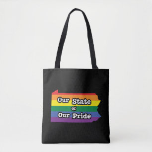 Bolso De Tela Nuestro estado de orgullo  Pennsylvania
