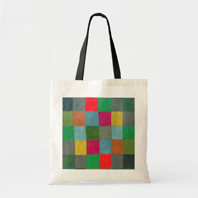 Bolso De Tela Nueva armonía, Paul Klee (Frente)