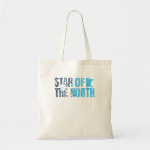 Bolso De Tela Nueva Bandera Estatal De Minnesota Estrella Del Ma