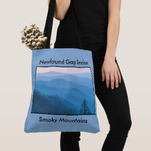 Bolso De Tela Nueva fotografía de viaje de montaña humeante Gap