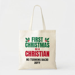 BOLSO DE TELA NUEVA NAVIDAD CRISTIANA PRIMERA