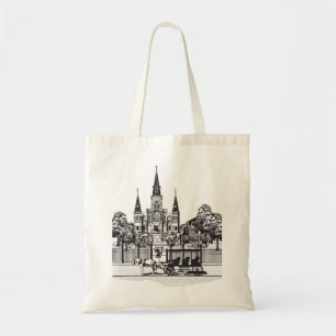 Bolso De Tela Nueva Orleans, Luisiana