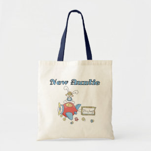Bolso De Tela Nueva tía - Camisetas y regalos de avión