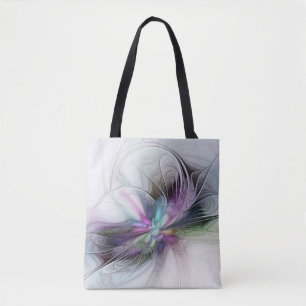 Bolso De Tela Nueva vida, colorida abstracción de fantasía de 