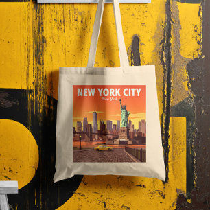 Bolso De Tela Nueva York