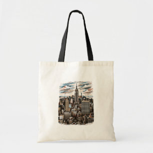 Bolso De Tela Nueva York