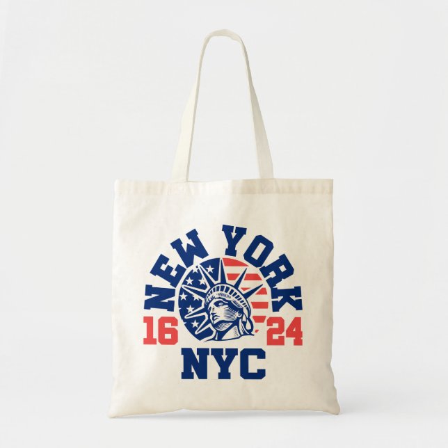Bolso De Tela Nueva York 1624 (Frente)
