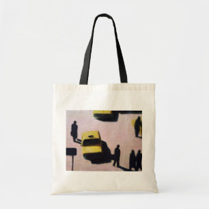 Bolso De Tela Nueva York lleva en taxi 1990