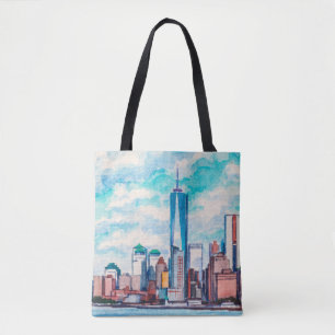 Bolso De Tela Nueva York, Nueva York, Estados Unidos. Vistas a l
