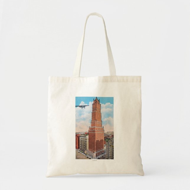 Bolso De Tela Nueva York: Torre de Ritz (Frente)