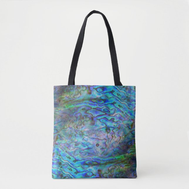 BOLSO DE TELA NUEVA ZEALAND KIWI PAUA (Anverso)
