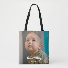 Bolso De Tela Nuevas mamás Personalizadas Minimalista