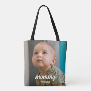Bolso De Tela Nuevas mamás Personalizadas Minimalista