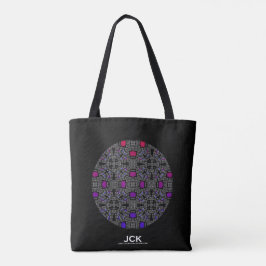 Bolso De Tela Nueve del calidoscopio del volumen trece
