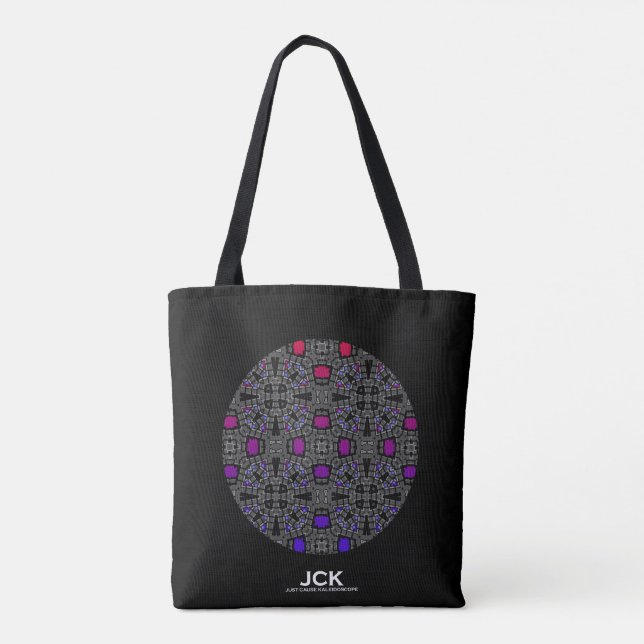 Bolso De Tela Nueve del calidoscopio del volumen trece (Reverso)