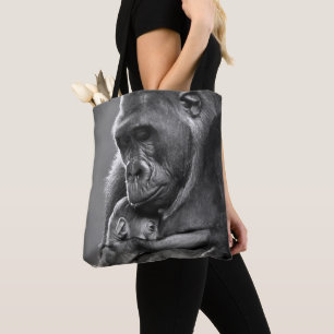 Bolso De Tela Nuevo gorila de la madre
