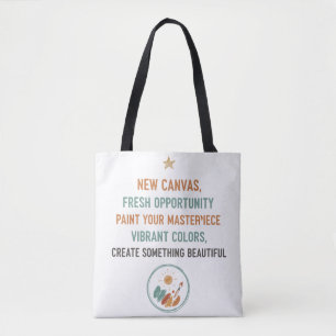 Bolso De Tela Nuevo Lienzo Amanecer