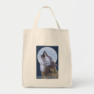Bolso De Tela Nuevo lobo de HampshireHowling