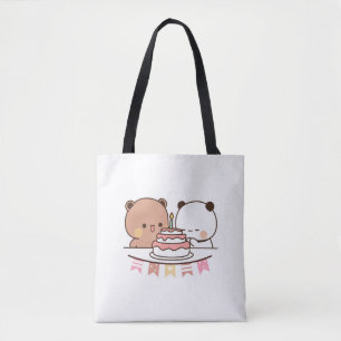 Bolso De Tela nuevo oso y panda bubu dudu
