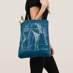 Bolso De Tela Nuevo Tote del orden mundial