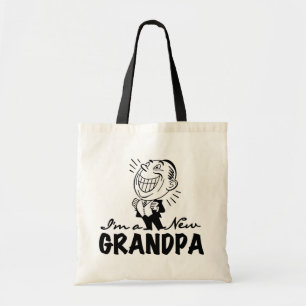 Bolso De Tela Nuevos camisetas y regalos sonrientes del abuelo