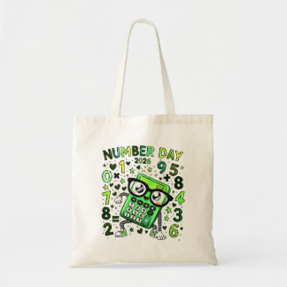 Bolso De Tela Number Day Calculator Math Design Tote Bag