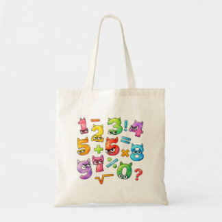 Bolso De Tela Number Day Tote Bag | Maths Numbers Learning