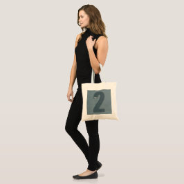 Bolso De Tela number tote bag-2