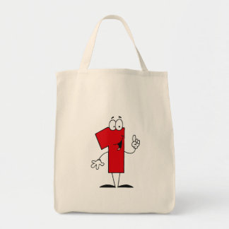 Bolso De Tela Número 1 camisetas y regalos de cumpleaños T