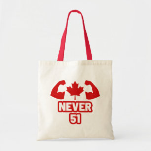 Bolso De Tela Nunca 51 Canadá fuerte