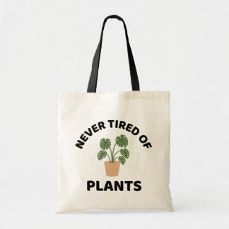 Bolso De Tela Nunca Cansados De Plantas Vegetales