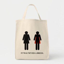 Bolso De Tela Nunca fue un vestido - Tote Bag