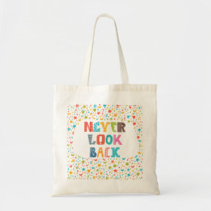 Bolso De Tela Nunca mire detrás