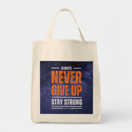 Bolso De Tela "Nunca se rindan: Edición Cósmica"