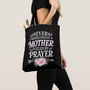 Bolso De Tela Nunca Subestimes A Una Madre Alimentada Por La Ora