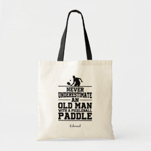 Bolso De Tela Nunca subestimes al viejo gracioso balón negro
