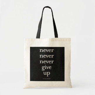Bolso De Tela Nunca te rindas