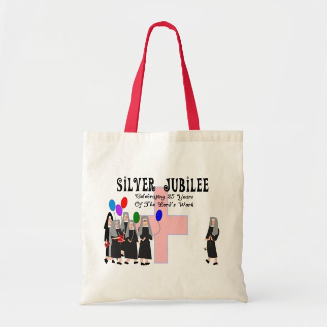 Bolso De Tela Nuns Silver Jubilee Gifts (Frente)
