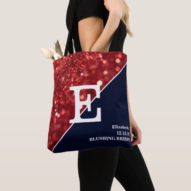 Bolso De Tela Nupcial (Detalle)