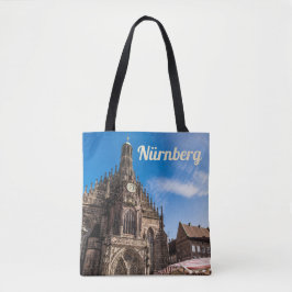 Bolso De Tela Nuremberg Hauptmarkt Nürnberg Bavaria Alemania