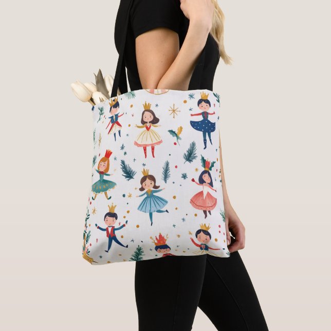 Bolso De Tela Nutcracker Ballet Christmas Gift for Ballet Lovers (Detalle)