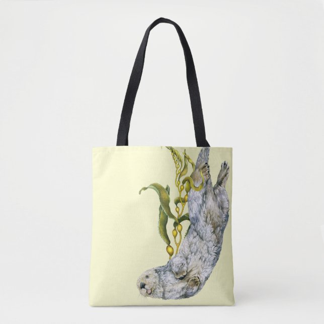 Bolso De Tela Nutria de mar (Anverso)