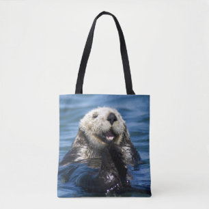 Bolso De Tela Nutria marina de California Enhydra lutris) se aci